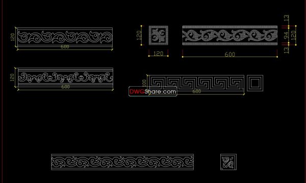 63.Paving Design CAD Blocks