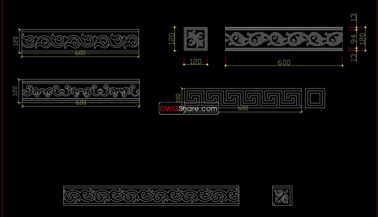 63.Paving Design CAD Blocks