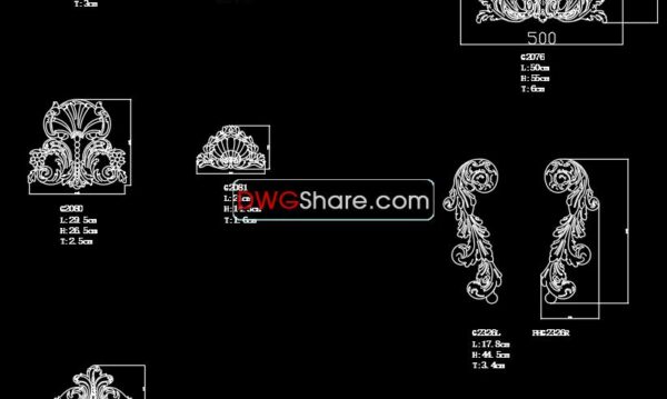 5 years ago
                

                
             92845.Neoclassical Style Decor CAD Design Elements