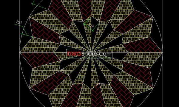 85.Paving Design CAD Blocks