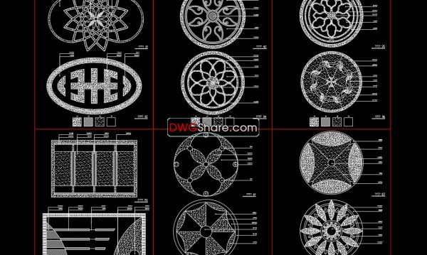 107. Paving Design CAD Blocks