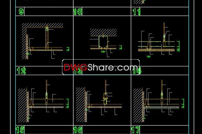 14.Free Autocad Ceiling Details