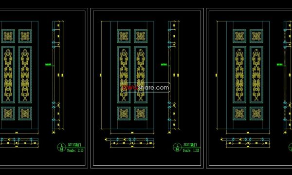 5 years ago
                

                
             722183. Autocad Wooden Door free download