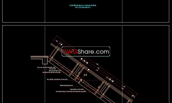 25.Details handrail stairs, handrails autocad free download