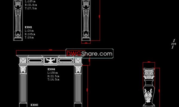 5 years ago
                

                
             1,10160.Neoclassical Style Decor CAD Design Elements