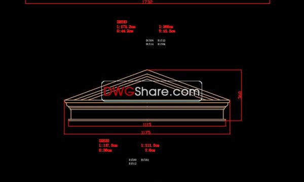 71.Neoclassical Style Decor CAD Design Elements