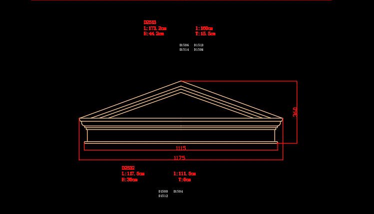 71.Neoclassical Style Decor CAD Design Elements