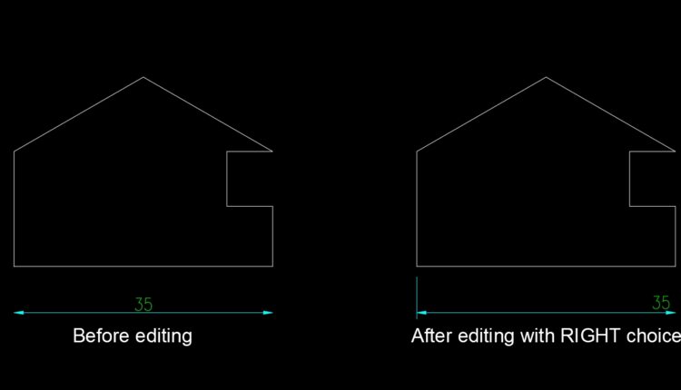 Dimedit command (Dimension Text Edit) (5)