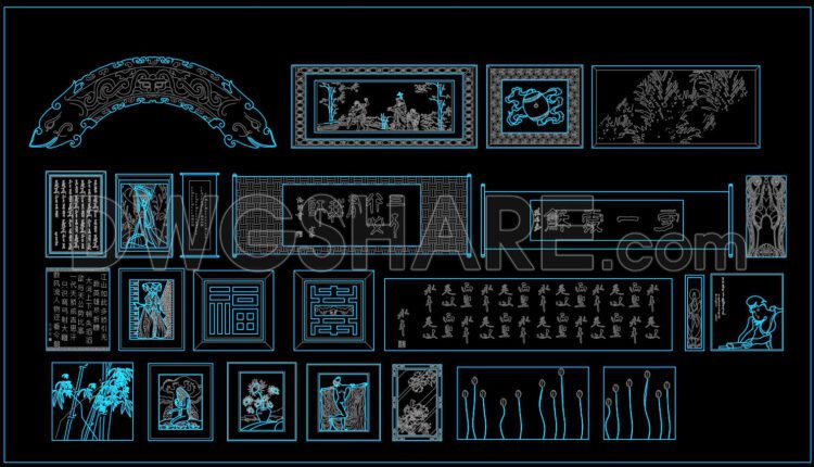 15.painting Free Cad Drawings (2)