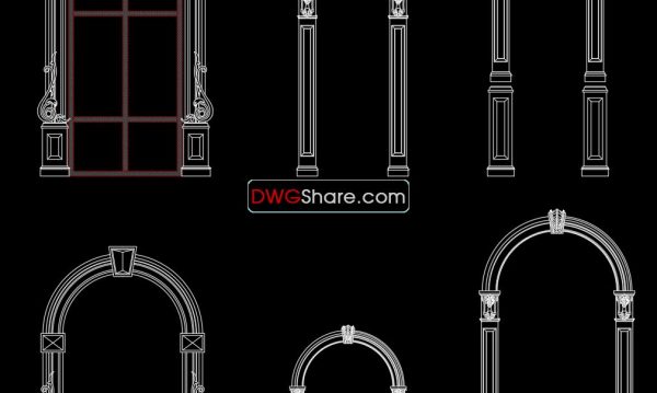 5 years ago
                

                
             1,99576.Neoclassical Style Decor CAD Design Elements