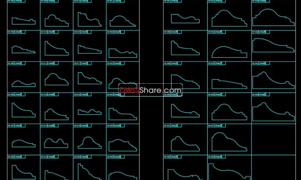 77.Neoclassical Style Decor CAD Design Elements