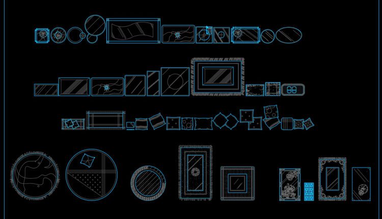 79.Carpet Cad Blocks free download