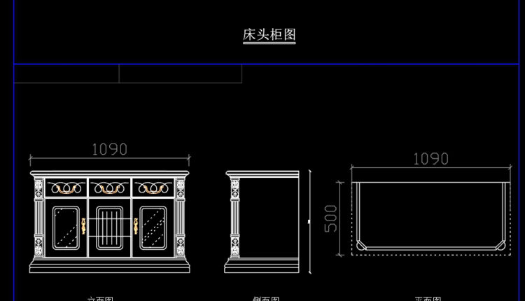 17.Classic Furniture CAD Blocks free download