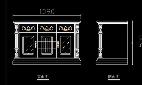17.Classic Furniture CAD Blocks free download
