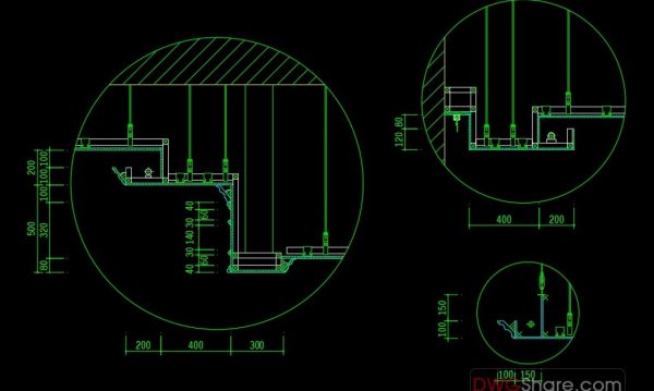 25.Free Autocad Ceiling Detail