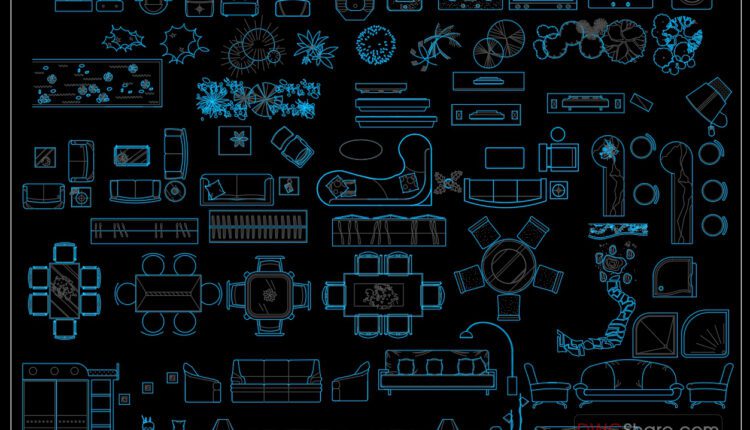 82.Furniture Cad Blocks free download