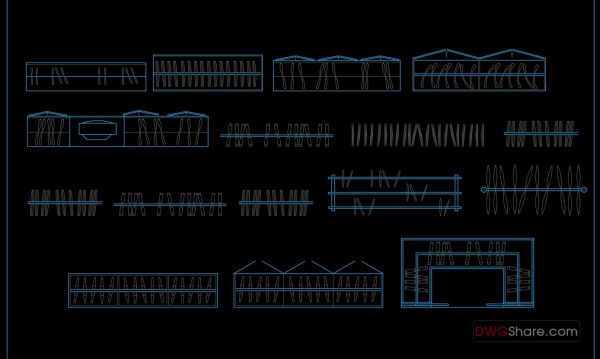 84.Wardrobe Plan AutoCAD File Free Download