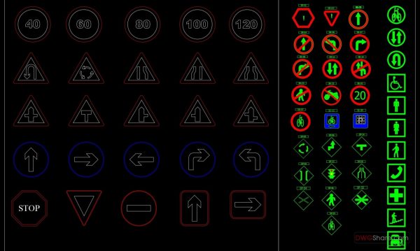 4 years ago
                

                
             6,63214.Traffic and road signs Cad Blocks free download