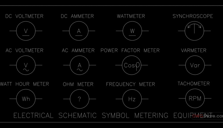 17.Electrical Symbols AutoCAD Blocks (14)
