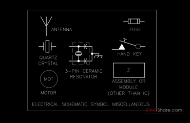 17.Electrical Symbols AutoCAD Blocks