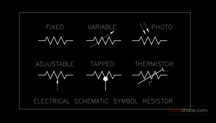 17.Electrical Symbols AutoCAD Blocks (17)