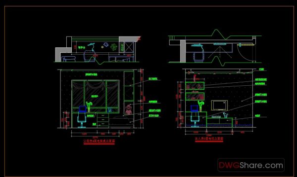 18.Wardrobe AutoCAD blocks free download
