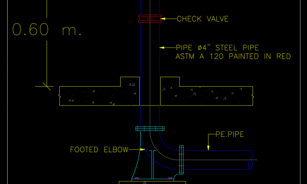 19.Siamese Connection Cad Blocks