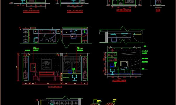 19.Wardrobe AutoCAD blocks free download