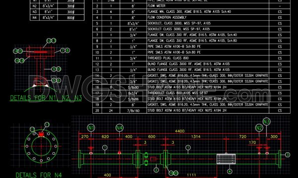 4 years ago
                

                
             3,78421.Flow Meter Pipe Spool Assembly Autocad Drawing Free Download