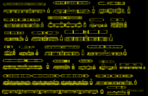 6.Classic railing AutoCAD file free download