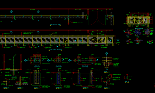 4 years ago
                

                
             1,7073.Fence And Entrance Gate Details Autocad Drawing Free Download