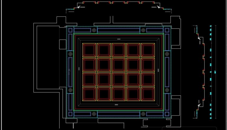 32.Free Autocad Ceiling Detail