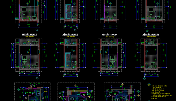 33.Structural Details Of A Module Of Bathroom