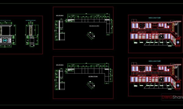 4 years ago
                

                
             86236.Traditional kitchen cupboard, kitchen cabinets autocad drawing