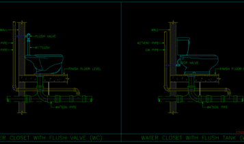 Water Closet Archives - Free Cad Blocks, download DWG models for ...