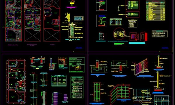 58.House Plan Design AutoCAD File Free download