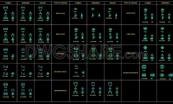 4 years ago
                

                
             11,6527.Valves Types Of Valves AutoCAD Blocks