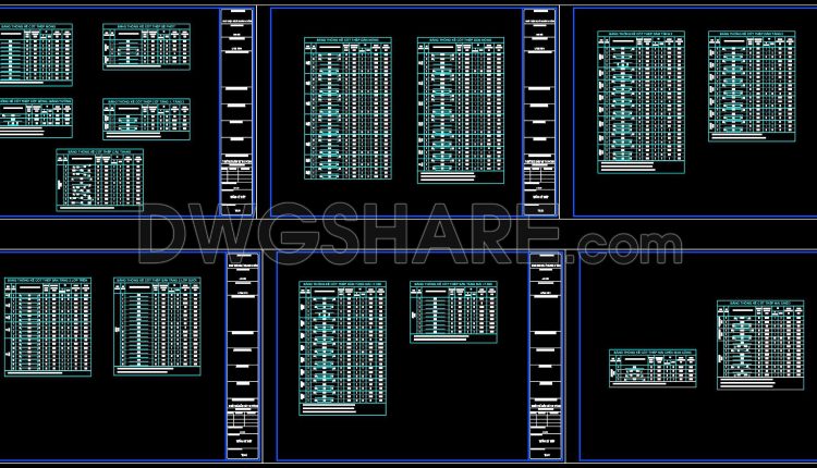 901. Download Complete Cad Drawings Of A 2-storey House (9.2m X 20.9m) – Full Architecture, Structure & Mep (3)