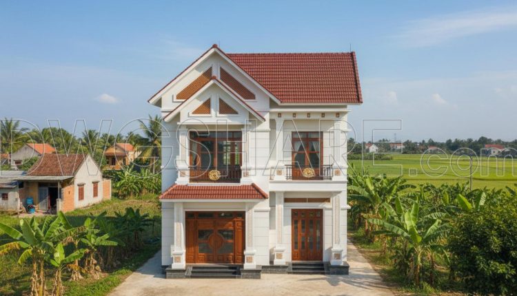 901. Download Complete Cad Drawings Of A 2-storey House (9.2m X 20.9m) – Full Architecture, Structure & Mep (6)