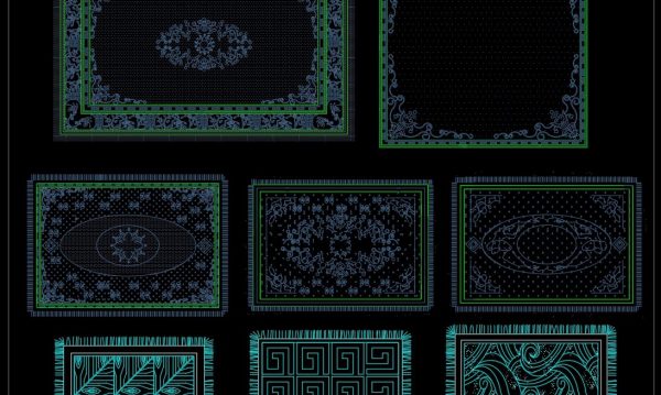 92.Carpets Cad Blocks Free Download
