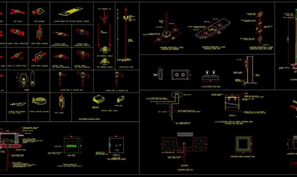 10.Lightning Rod Details CAD