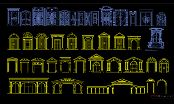 4 years ago
                

                
             2,812100.Neoclassical Style Decor CAD Design Elements