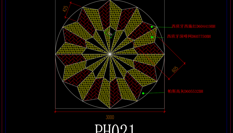142. Paving Design CAD Blocks