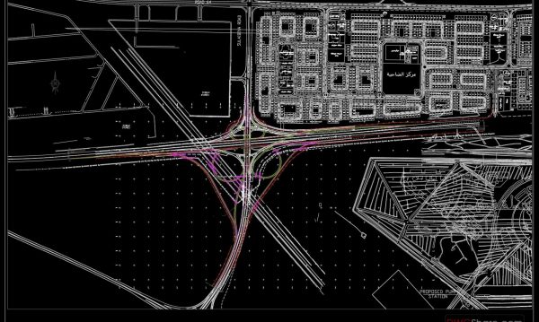 4 years ago
                

                
             1,10317.Cad File of Cloverleaf Interchange General Layout Plan For Free Download