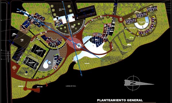 18.Recreation Center Layout Plan CAD