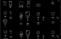 9.Electric Lighting Symbols CAD Blocks
