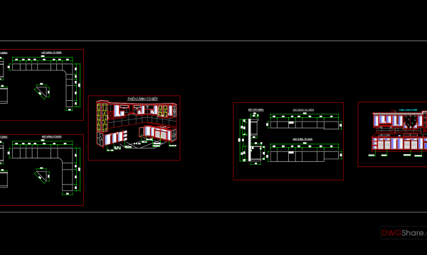 4 years ago
                

                
             78742.Traditional kitchen cupboard, kitchen cabinets autocad drawing