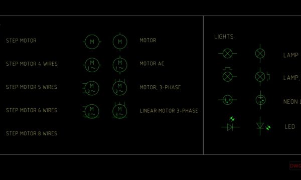 4 years ago
                

                
             1,77045.Motor symbol, light symbol AutoCAD Blocks