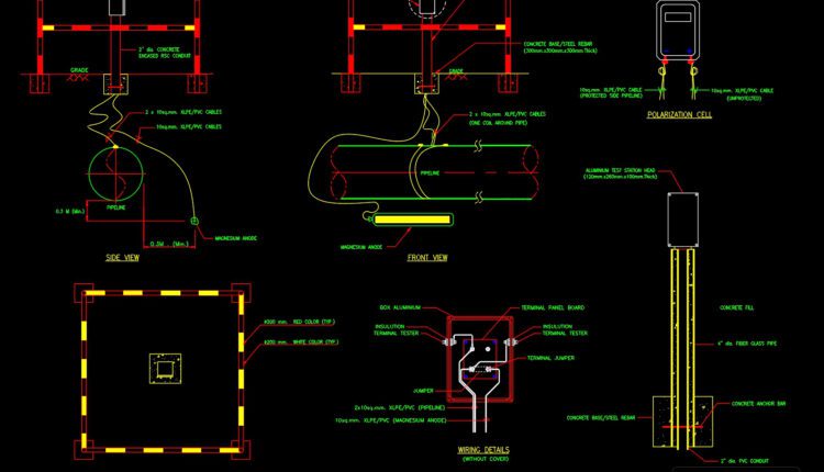 56.Sacrificial anode for cathodic protection of underground pipeline system