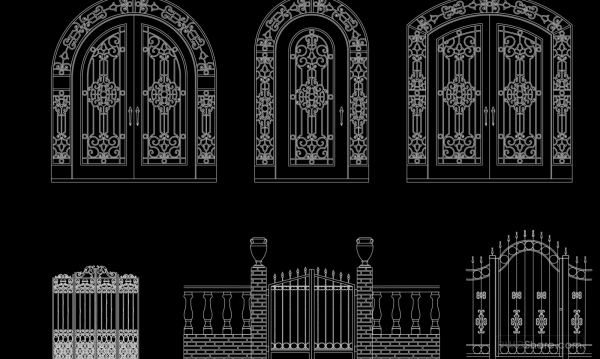 4 years ago
                

                
             1,77780.Gate design AutoCAD blocks free download